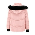 thumbnail image 5 of Niaviben Puffer Jacket Womens with Hood Cropped Puffer Jacket Women Quilted Jackets for Women Womens Winter Coat Jackets for Women Trendy Women's Casual Jackets Womens Winter Jackets Pink XS, 5 of 9