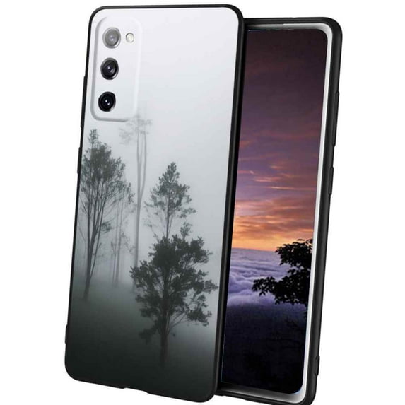 Foggy-Forest-366 Phone Case, Degined for Samsung Galaxy S20 FE Case Men Women, Flexible Silicone Shockproof Case for Samsung Galaxy S20 FE