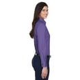 thumbnail image 3 of Harriton M500W Ladies Easy Blend Long-Sleeve Twill&nbsp;Shirt with Stain-Release, 3 of 3