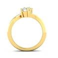 thumbnail image 3 of 1.00ctw Diamond Two Stone Ring in 10k Yellow Gold (G-H, I2-I3, 1.00ctw), 3 of 3