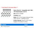 thumbnail image 2 of Valve Lifter Kit - Compatible with 1988 - 1991 Buick Reatta 3.8L V6 1989 1990, 2 of 2
