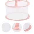 thumbnail image 4 of 1 Pc Cesta de Secado de Ropa Duradera para el Balcón de la Lavandería 5.51"x7.87" 5.6L Rosa, 4 of 6