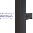 thumbnail image 3 of JUBEST 36"x84" Sliding Glass Barn Door without Installation Hardware Kit, Frosted Tempered Glass, 3 of 4