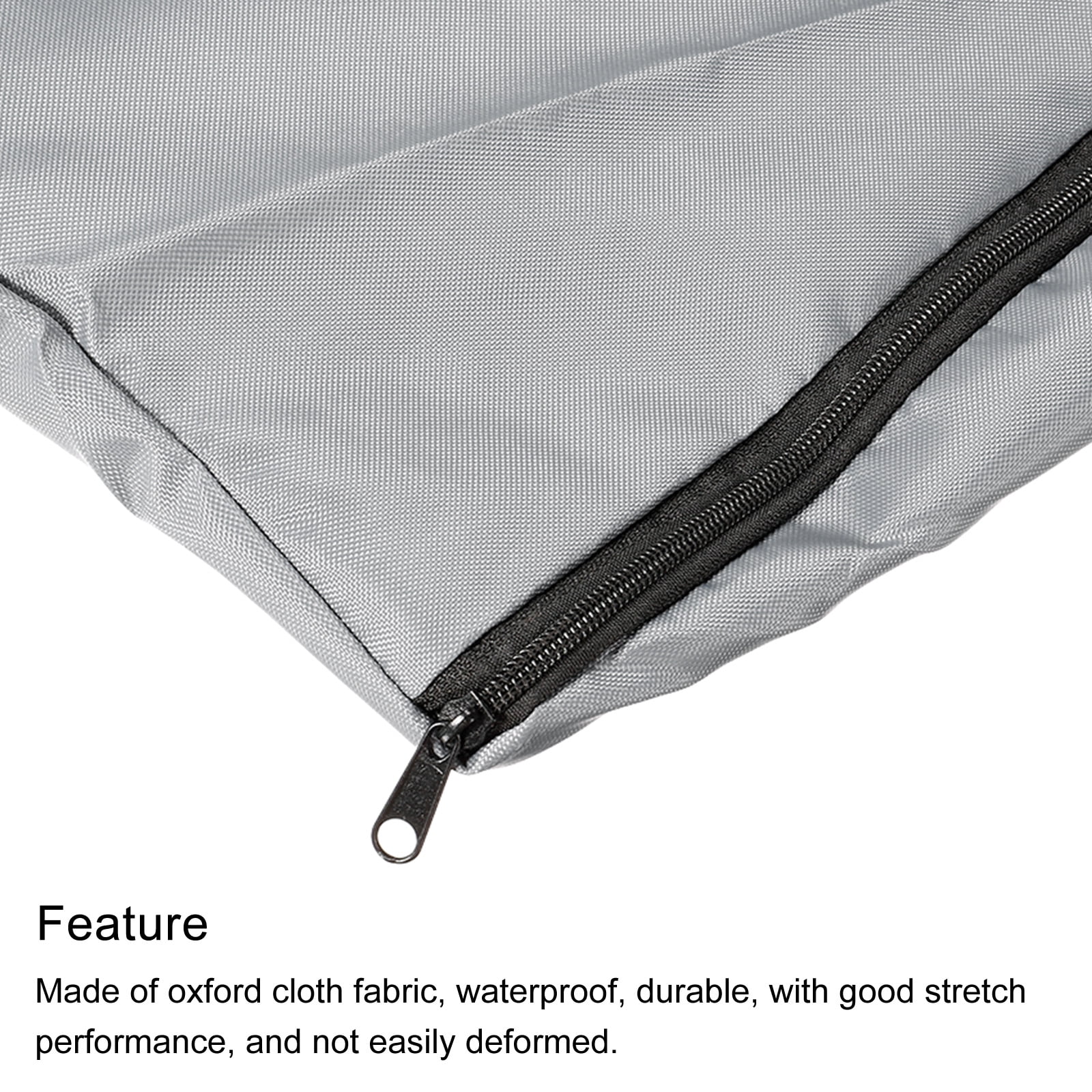 Unique Bargains Outdoor Storage Bag Waterproof Folding Chair Carry Bag Grey
