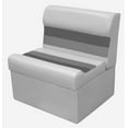 Wise 8WD951B204 Deluxe Series 27" Pontoon Bench Seat Base, White