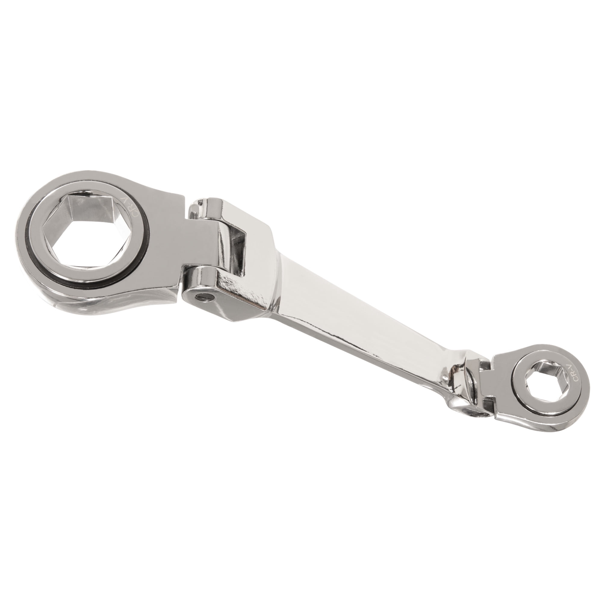 Performance Tool W30648 7-in-1 Flex-Head Ratcheting Wrench Set - 72 Teeth, Chrome Vanadium Steel, Low Profile, Reusable Case