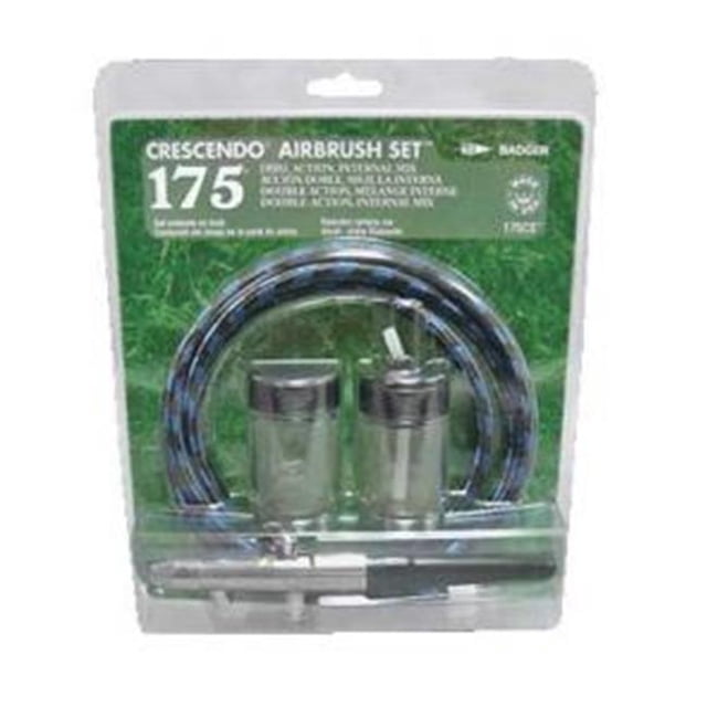 Badger Air Brush BA175CS Crescendo Airbrush 175 Clamshell Set