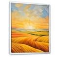 thumbnail image 2 of Designart "Melodic Sunrise In The Prairies" Prairies Floater Framed Canvas Art Print, 2 of 5