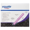 thumbnail image 3 of Equate Unscented Tampons with Plastic Applicator - Regular and Super - 36 Ct, 3 of 7