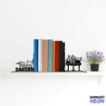 thumbnail image 3 of Handmadetneonsign Piano Music Metal Bookends, Music Note Name Bookend, Musical Table Bookshelf Decor 78342, 3 of 4