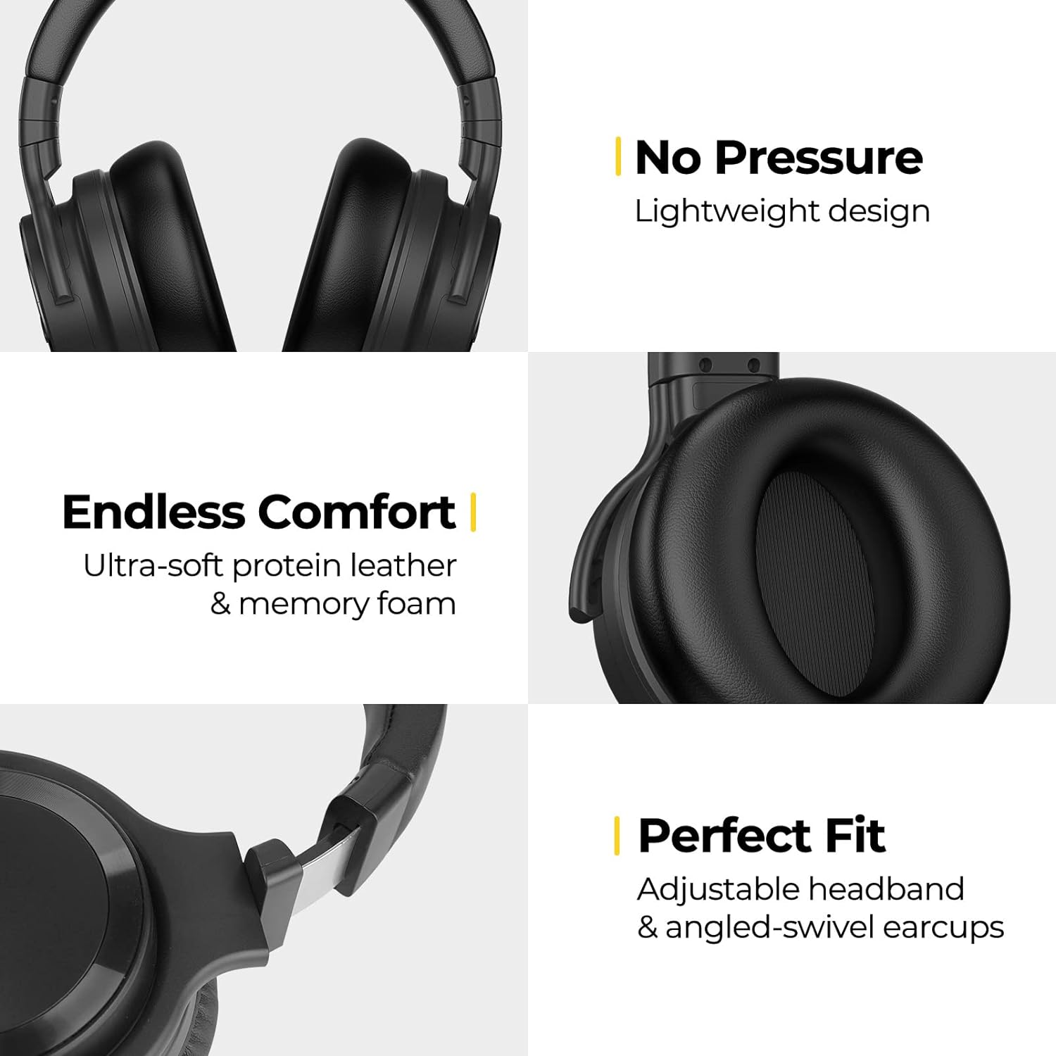 COWIN Active Noise Cancelling Bluetooth Headphones photo 6