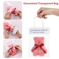 thumbnail image 3 of Miangastore Adorable Bear Shaped Wash Cloths Set Soft Coral Fleece Material 12 Pcs Assorted Color, 3 of 8