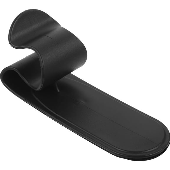 Taxenne Set of 2 Black Adhesive Umbrella Hooks Hangers Holders for Car, Auto, and Home Use