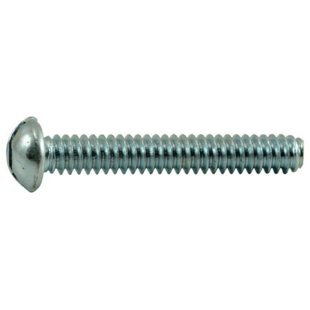 

#4-40 x 3/4 Zinc Slotted Round Head Machine Screws MSCRS-091 (65 pcs.)
