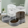 thumbnail image 5 of 3.8L Automatic Pet Feeder - Food & Water Dispenser for Cats & Dogs, 5 of 9