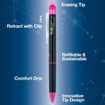 thumbnail image 4 of Bolígrafos de tinta de gel PILOT FriXion Synergy Clicker 0,5 mm, paquete de 12, 4 of 7