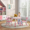 and Chair Set 5 Piece Toddler and Chair Set with 4 Chairs Adjustable