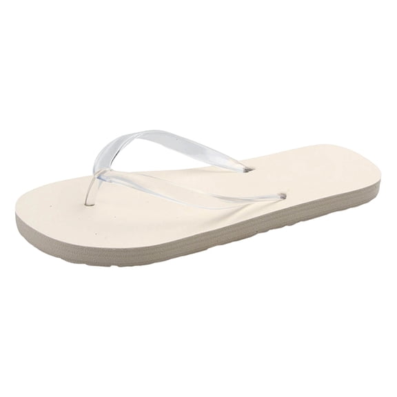 ibiyuan Beach Flip Flops Women Thong Sandals for Women Non- Woven Sole House Slippers for Women Elegant Summer Shoes for Summer Beach
