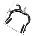 thumbnail image 2 of unbranded 2Ud Caliper Negro Para Urbano Con Plegable Y Fácil Instalación, 2 of 8