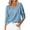 Sky Blue&28#0525L, variant on Garbnen Women's Sweaters Knitted Basic V Neck Long Sleeve Shirt for Women Lightweight Soft Fall Winter Warm Fashion Tunic Tops for Women M