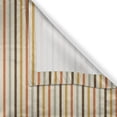 thumbnail image 5 of Ambesonne Retro Grommet Curtain, Colorful Fashion Stripes, 50" x 84", Mustard Orange, 5 of 6