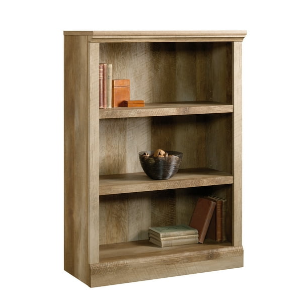 Sauder East Canyon 3Shelf Bookcase, Craftsman Oak Finish