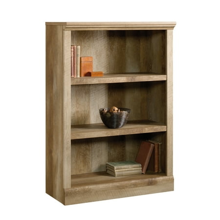 Sauder East Canyon 3 Shelf Bookcase Craftsman Oak Finish Com