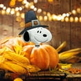 thumbnail image 3 of Peanuts Decoration, Snoopy Pilgrim Pumpkin Press-In Icon, 10 Inch, 3 of 5