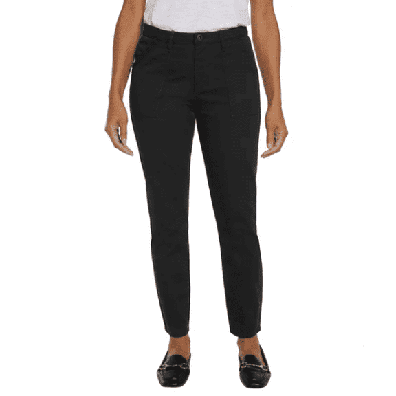 Banana Republic High Rise Twill Pant, Black