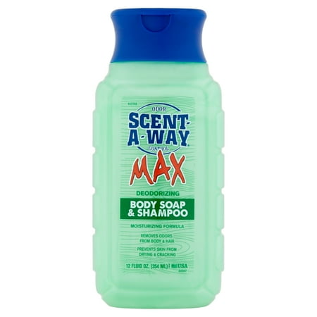 UPC: 0021291077557 | Hs Body Wash & Shampoo – Scent-a-way Max 12fl Ounces