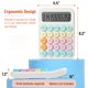 thumbnail image 2 of Interruptor mecánico Calculator Mr. Pen de 12 dígitos con pantalla LCD, 2 of 8