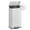 Cloud White, variant on SONGMICS Trash Can with Lid, 30 L Stainless Steel Step Bin, Brown