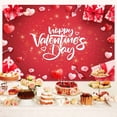 thumbnail image 3 of 6X4ft Valentine's Day Photography Backdrops, Red Love Heart Valentine's Day Backdrops Decorations, Wedding Bridal Shower Wedding Anniversary Party Girl Birthday Decor Background, 3 of 5