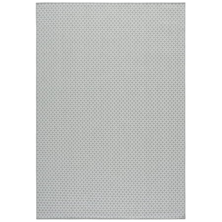 SAFAVIEH Terrace Bayon Geometric Indoor/Outdoor Area Rug Grey/Ivory 5 3 x 7 6