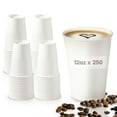thumbnail image 1 of oz Paper Coffee Cups Set of Disposable Cups for Hot and Cold Beverages Disposable Coffee and Tea Paper Cups Ideal for Business Events, Cafes, and Offices , oz, Single Wall, 1 of 7