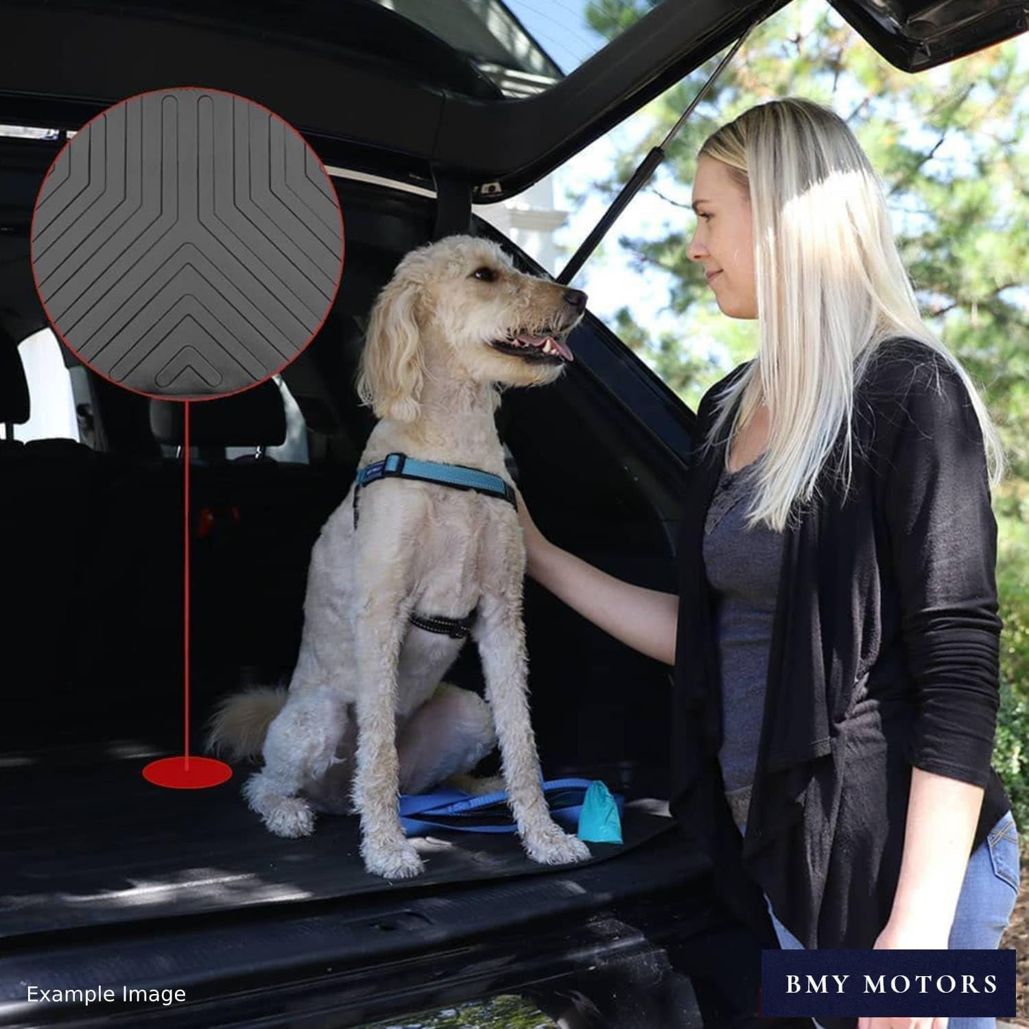 Car Floor Mats + Cargo Liner (Full SET) Compatible for Toyota RAV4 2006-2012 Waterproof | All Weather