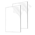 thumbnail image 1 of 2pcs 1/8in Thick (3mm) Acrylic Sheets, Clear Cast Plexiglass 8x12in For Signs Diy Display Projects, Craft, Photo Frames, 1 of 5