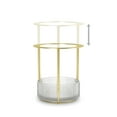thumbnail image 6 of Umbra Tesora Adjustable Textured Vase Brass Glass, 6 of 14