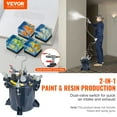 thumbnail image 3 of 70PSI Spray Paint Pressure Pot, 10L/2.5gal Capacity, Heavy-Duty for Construction, Home Decor & Automotive Use, 3 of 11