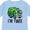 thumbnail image 4 of Inktastic 2nd Birthday Garbage Truck Party Boys Long Sleeve Toddler T-Shirt, 4 of 5