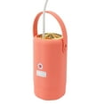 thumbnail image 1 of Portable Electric Clothes Dryer Mini Small Dryer Machine With Shoe Attachment For Home Travel, Orange, 1 of 8