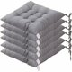 thumbnail image 1 of 6 square chair cushions 40x40 seat cushion home decor cushion quilted chair cushion comfortable and colorful office chair cushion.., 1 of 3