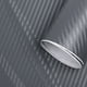 thumbnail image 5 of Película protectora y decorativa para exteriores de automóviles de color gris oscuro de primera calidad, 1,52 mx 30 cm, envoltura de fibra de carbono 3D con diseño engrosado, 5 of 5