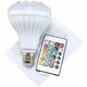 thumbnail image 5 of Rgb E27 Bombilla Led Multicolor Altavoz Bluetooth 16 Colores Cambiantes con Control Remoto Compatible con Android e Ios Music Bulb, 5 of 5