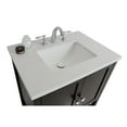 thumbnail image 4 of Bellaterra Home 31 in Single sink vanity-wood-Espresso-white quartz, 4 of 7
