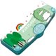 thumbnail image 1 of Caja de papelería multifuncional Caja de lápices automática Cool Boy de alta tecnología para niños Estudiantes de escuela primaria con caja de lápices creativa de gran capacidad (upgra, 1 of 5