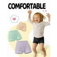 thumbnail image 3 of Livona Girls' Seamless Boyshort Underwear,Moisture-Wicking Kids Panties,No-Ride Design, 3 of 6