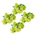 thumbnail image 2 of Flores artificiales Injueey 4X Imitación Plantas Accesorios Multiusos Decoraciones Festivales Verde, 2 of 6