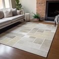 thumbnail image 6 of Addison Rugs Chantille Indoor/Outdoor Transitional Geometric Ivory Machine Washable Rectangle Rug, 5' x 7'6", 6 of 8