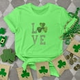 thumbnail image 1 of T-shirt de la Saint-Patrick pour Femme, Mode, Col Rond, Imprimé, Manches Courtes, T-shirt Décontracté Ample, Hauts, T-Shirts de la Saint-Patrick pour Femmes, 1 of 6